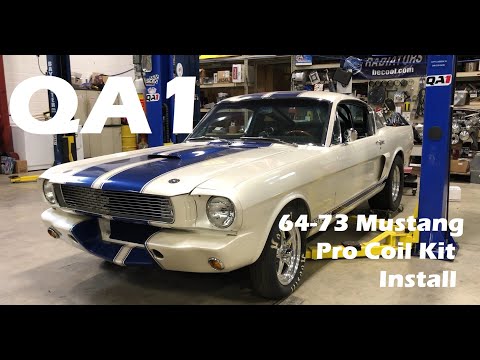 QA1 Pro Coil Install 66 Mustang