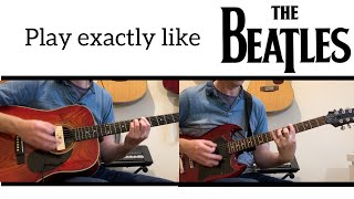 Thank You Girl - Full Guitar Tutorial - The Beatles