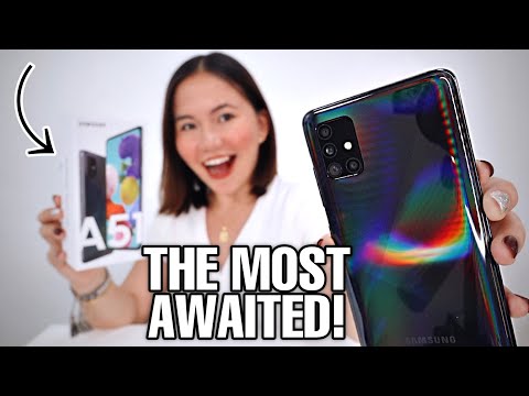 SAMSUNG GALAXY A51 UNBOXING & REVIEW