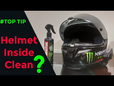 Helmet interior clean #Motul #HJC