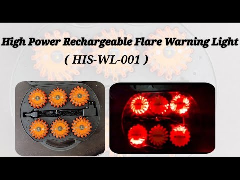 Rechargeable LED Safety Warning Light