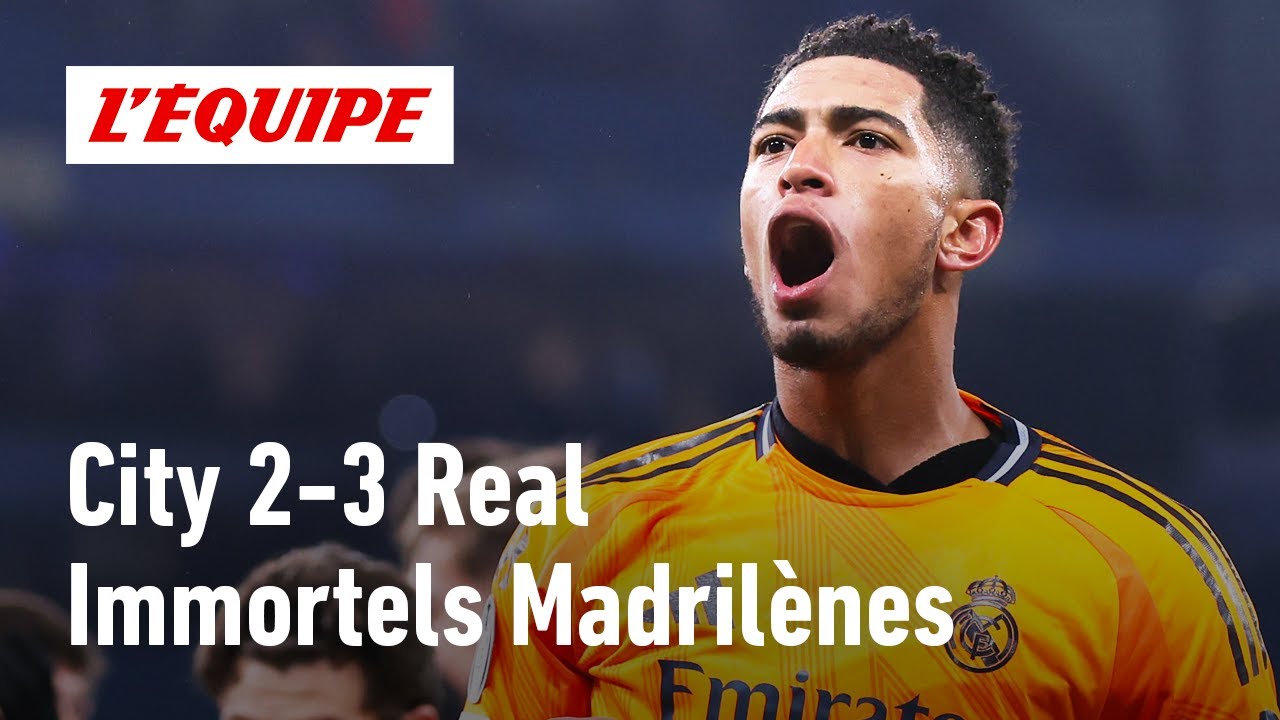 City 2-3 Real Madrid : Le débrief de l'échec des hommes de Pep Guardiola