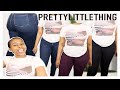 PRETTYLITTLETHING DISCO JEANS TRY ON HAUL INEXPENSIVE JEANS HAUL 2020 IS IT BIG BOOTY FRIENDLY