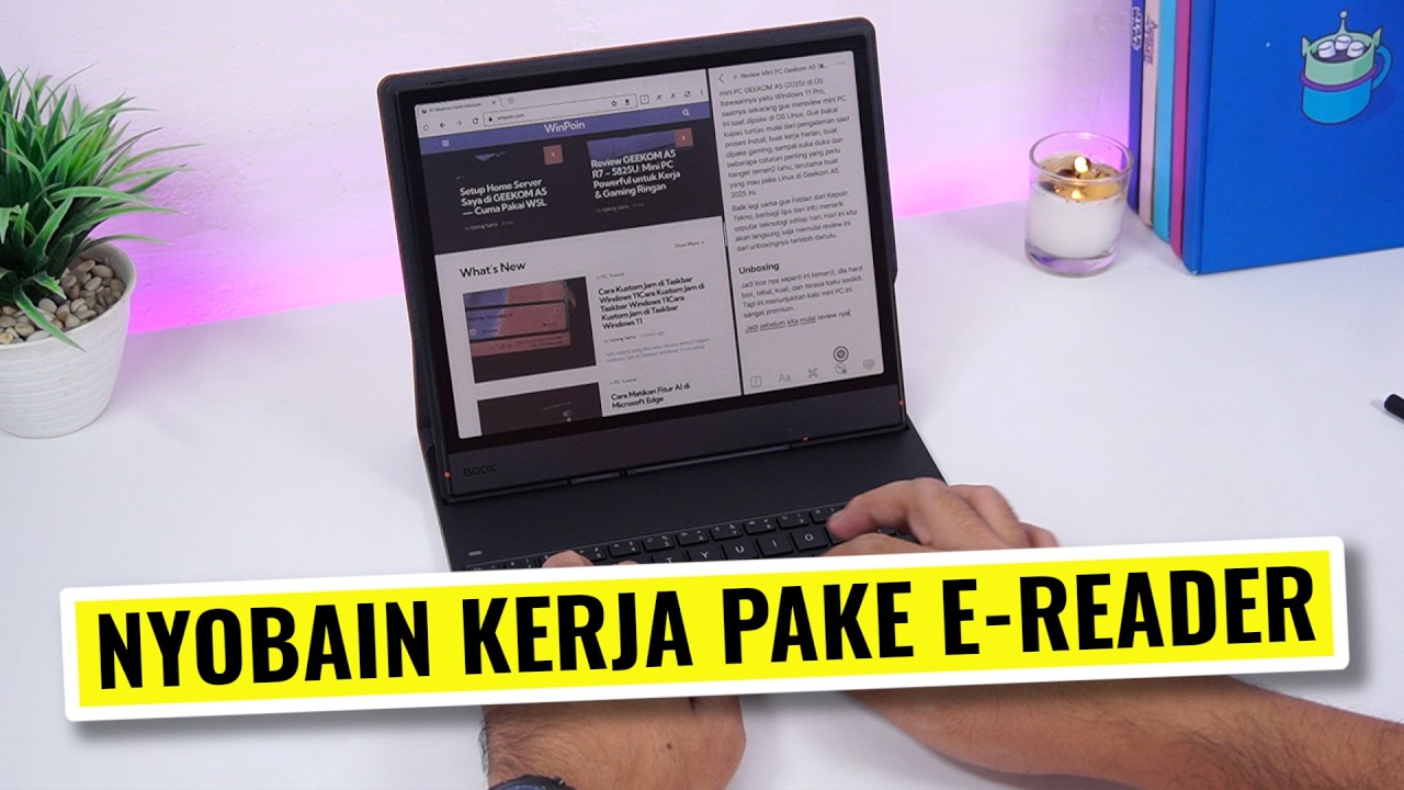 ⚡ Bisakah e-Reader Menggantikan Laptop..?? Review BOOX Note Air 5C