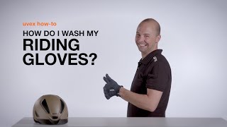 How do I wash my riding gloves? | uvex how-to