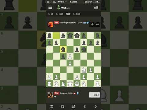 One of the quickest game in chess - black resigned