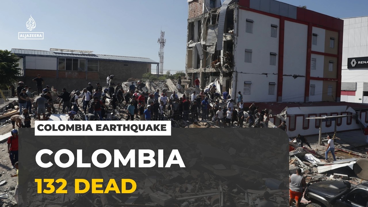 Colombia earthquake: At least 132 people have been confirmed dead