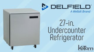Delfield 27-in. Undercounter Refrigerator (406P)
