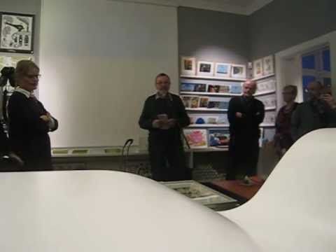 Anders Hjorth-Jørgensen about the Danish Comics Museum at Storm P.