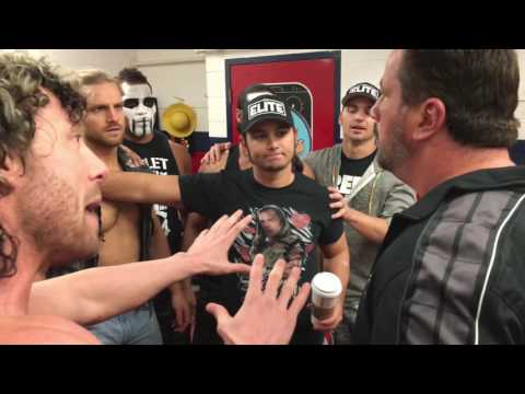 Steve Corino confronts Adam Page and Bullet Club