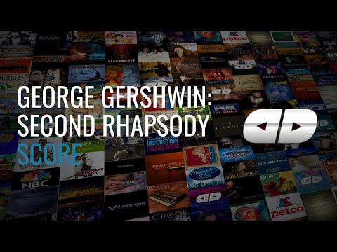 Gershwin's Second Rhapsody: Study Score