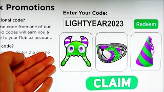 2023 *ALL 5 NEW* ROBLOX PROMO CODES All Free ROBUX Items in AUGUST + EVENT | All Free Item on Roblox