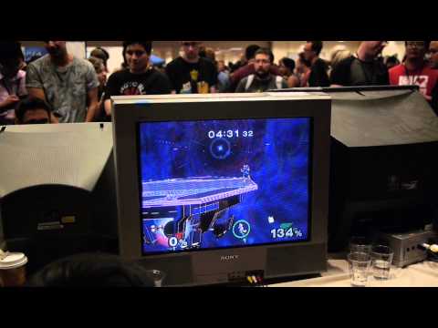 BrickLee (P4) vs Joey Cantellano (P1) - EVO 2015 - Melee Pools Game 4