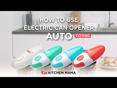 YouTube video about: How to use kitchen mama can opener?