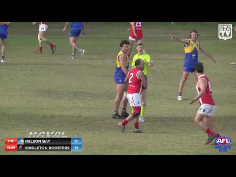 2019 Hunter Central Coast AFL Mens Cup    Round 17 Highlights   Nelson Bay v Singleton