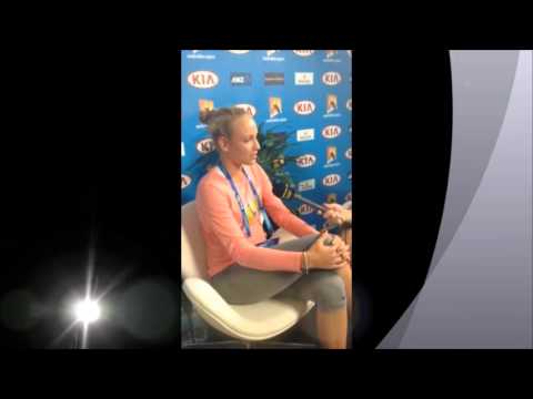 media conference Australian Open 2013