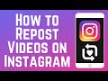 How To Repost Videos On Instagram In 2 Ways Full Guide