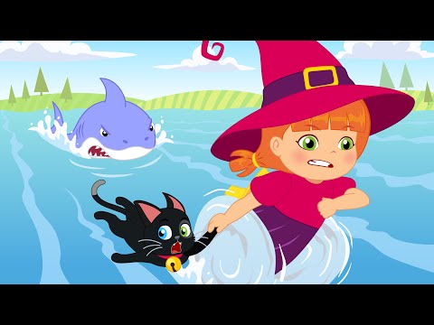 Nova avantura male vještice Tatti i crne mačke Misifu😀Авантура вештице Татти и њених пријатеља