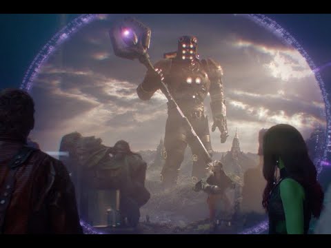 Celestial Destroys an Entire Planet || Guardians Of The Galaxy (2014) || Movie Clip HD || [1080p]