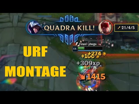 BEST PLAYS URF MONTAGE 2019 || LoL
