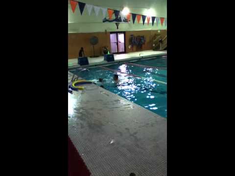 Kyla Brown swimming lesson Part 2