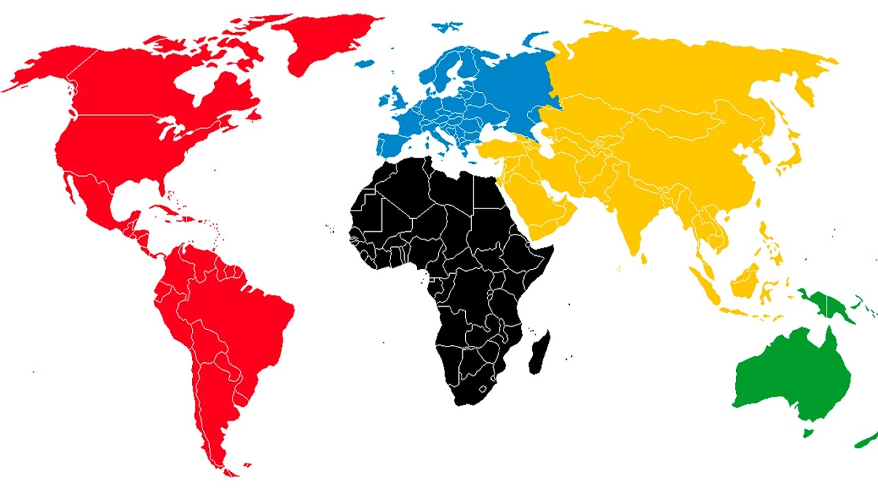 ¿Y si CADA CONTINENTE fuera un PAÍS?