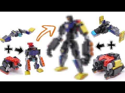Excessively Upgrading My Son's LEGO Combiner Mech - Detailed Build