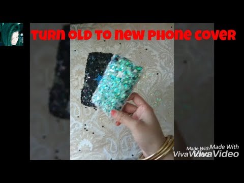 decorating old phone covers