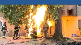Viewer video shows Tacoma apartment explosion during fire response