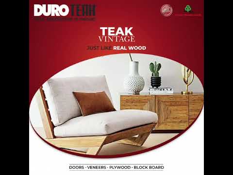 Brown duro teak - teak ply, for furniture