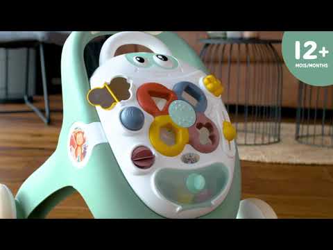 Smoby LS 3 viename Trotty Walker - interaktyvus stumdukas video