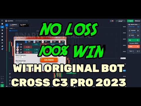 No Loss 100% Win With Bot Cross C3 Pro || Best Trading Robot Original 2023