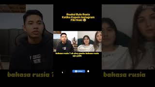 Download lagu Reaksi shock‼️ bule ketika lihat IG fiki naki 😂 #ometv mp3