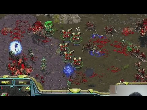 Flash + Bisu Shared Control #002 PvZ @Fighting Spirit