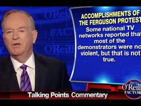 O'Reilly Slams Black People, Defends Cops
