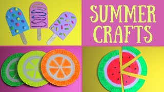 Easy Summer Crafts for Kids | Summer Craft Ideas