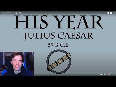 Historian Reacts - His Year: Julius Caesar (59 B.C.E.) by Historia Civilis