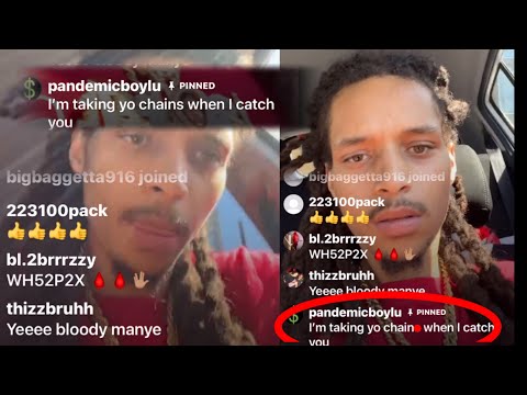 Mozzy memba BabyFace Gunna Flashes On Fan Who Says He Will Snatch His Chain😳👀😱￼ #mozzy #shorts