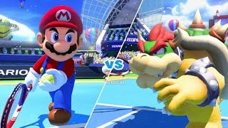 Mario Tennis: Ultra Smash Walkthrough Part 1 - Knockout Challenge (Unlocking Star Mario)