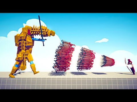 GOLDEN TITAN vs EVERY GOD - Totally Accurate Battle Simulator TABS