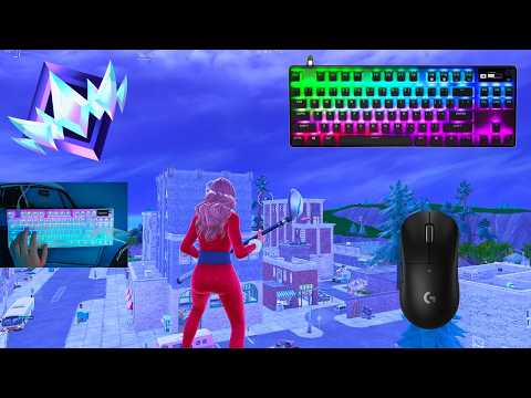 SteelSeries Apex Pro TKL Gen 3 ASMR 😴 Ranked Reload 👑Satisfying Keyboard Fortnite 360 FPS 4K