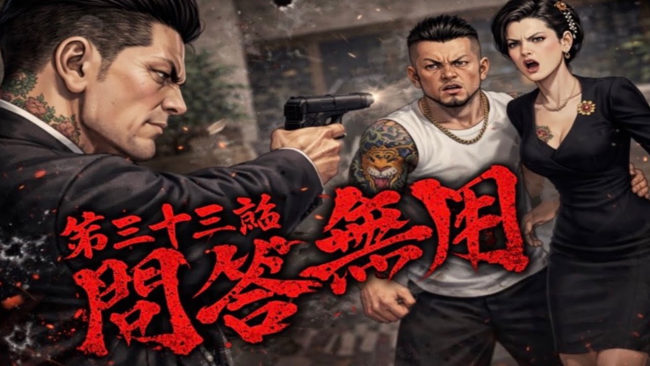 【新作！第33話】松岡シリーズ！問答無用…己のケジメは己でつける！これが俺のやり方！！