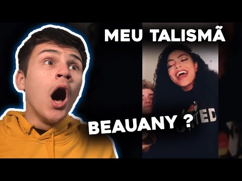 Any Gabrielly Singing MEU TALISMÃ BY IZA With Josh (BEAUANY) | 🇬🇧UK Reaction/Review