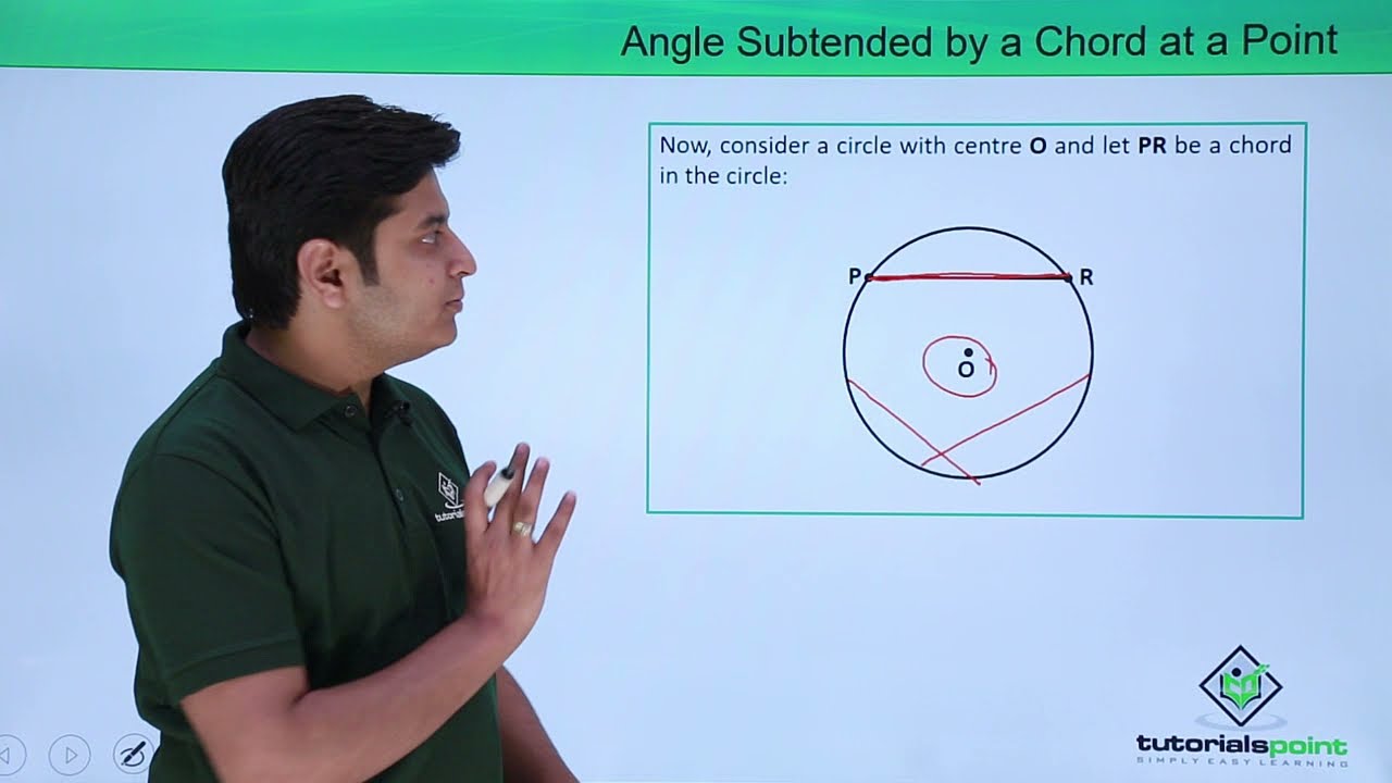 Class 9th - Angle Subtended by a chord at a point
