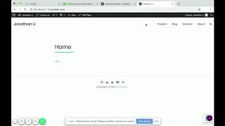 How to Change the Default Home Page in WordPress | Wordpress Tutorial