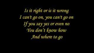 Elaiza - Is It Right (lyrics)