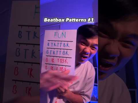 easy #beatbox pattern #1 🤭 (beginner beatboxing)