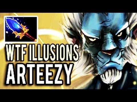 Arteezy plays Phantom Lancer ► WTF Too Much Illusions Dota 2