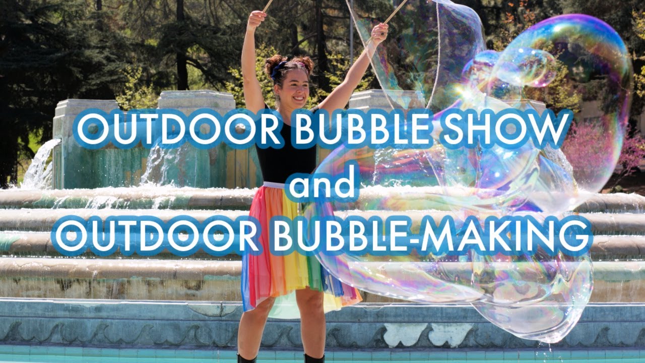 Promotional video thumbnail 1 for Megan The Bubbleologist