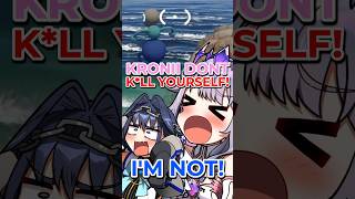 Everyone Thought Kronii Is Trying To OFF Herself In Game【Hololive-EN】